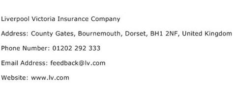 liverpool victoria insurance contact